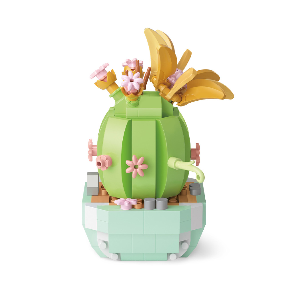 lebez-mini-brick-garden-set-costruzioni-piante-grasse-con-vaso image 4