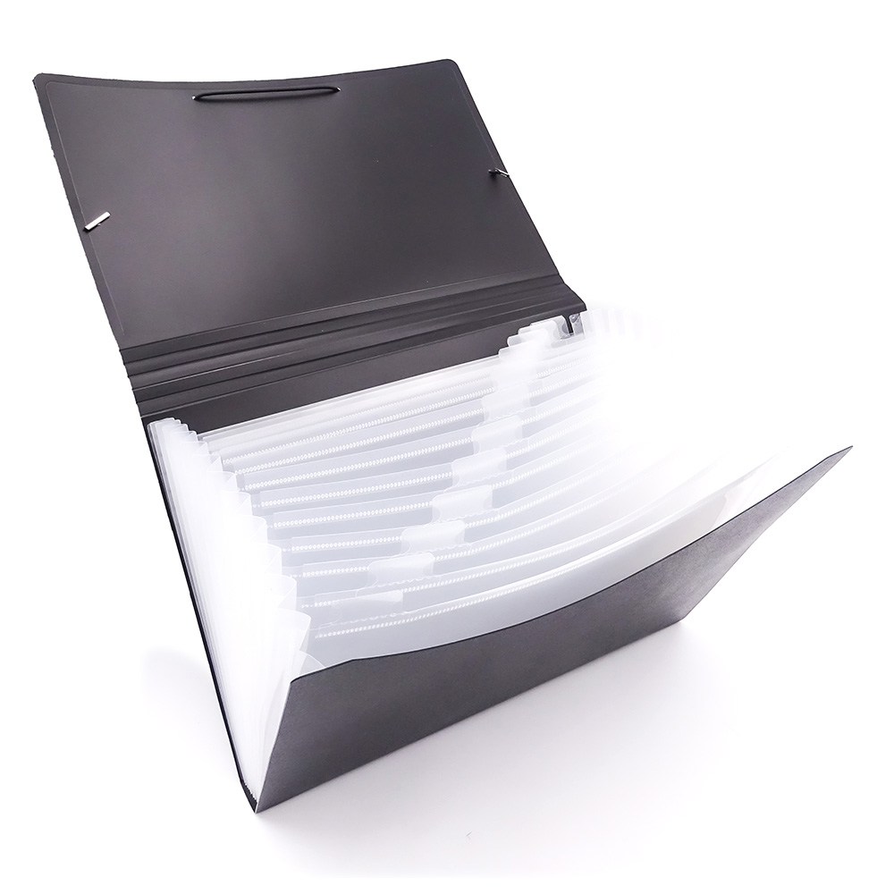 lebez-document-holder-file-pp-13-scomparti-33-5x24-cm-con-linguette image 5
