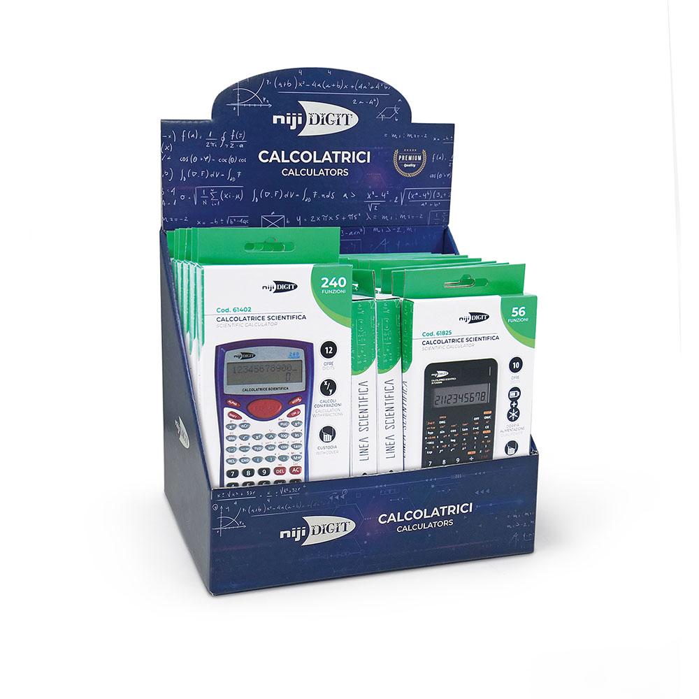 lebez-niji-digit-espositore-12-calcolatrici-scientifiche-3-modelli image 1