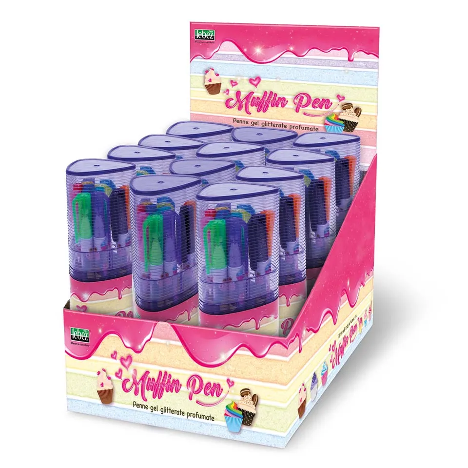 lebez-espositore-barattoli-penna-gel-glitter-profumata image 1