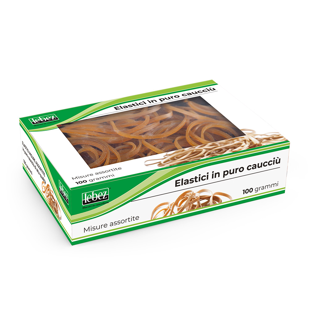 lebez-elastici-100-caucci-assortiti-scatola-100-g image 1