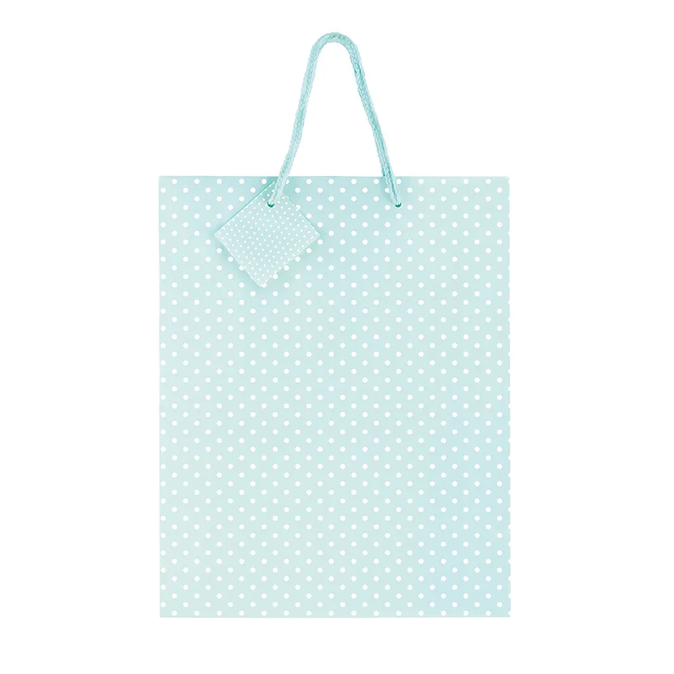 lebez-busta-regalo-pastel-pois-26x32-5x12-7-cm image 1
