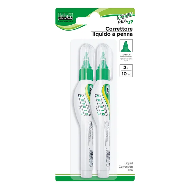 coprex-penna-correttore-liquido-10-ml-blister-2-pezzi image 1