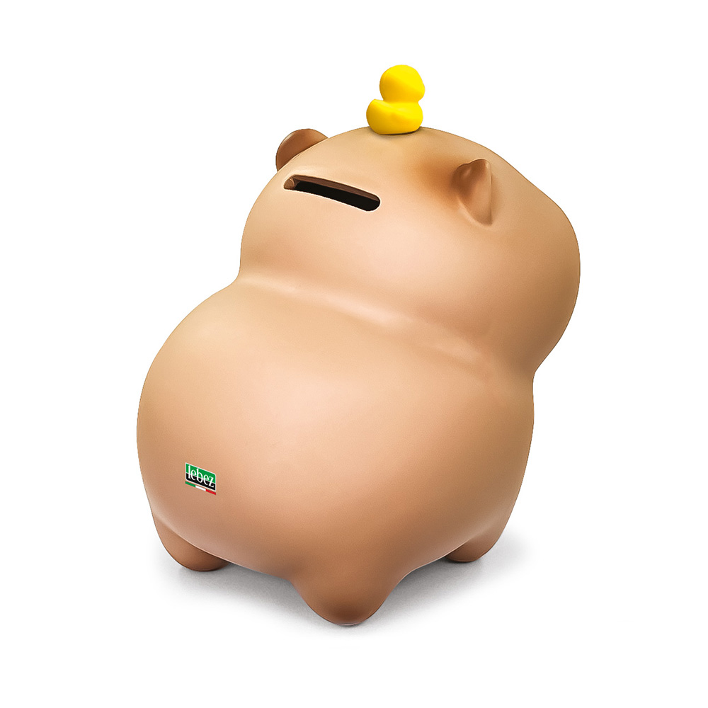 lebez-i-tesoretti-becappy-salvadanaio-capibara-pvc image 5