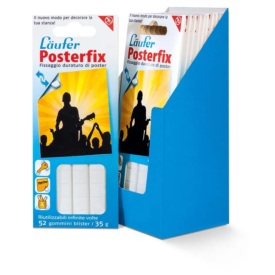 laufer-posterfix-lebez-gommini-adesivi-riutilizzabili-52-pezzi image 1