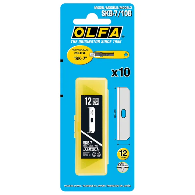 olfa-lama-ricambio-18-mm-per-sk-7-blister-10-lame-lebez image 1