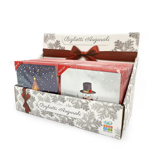 lebez-biglietti-pop-up-natale-espositore-48-pz image 1