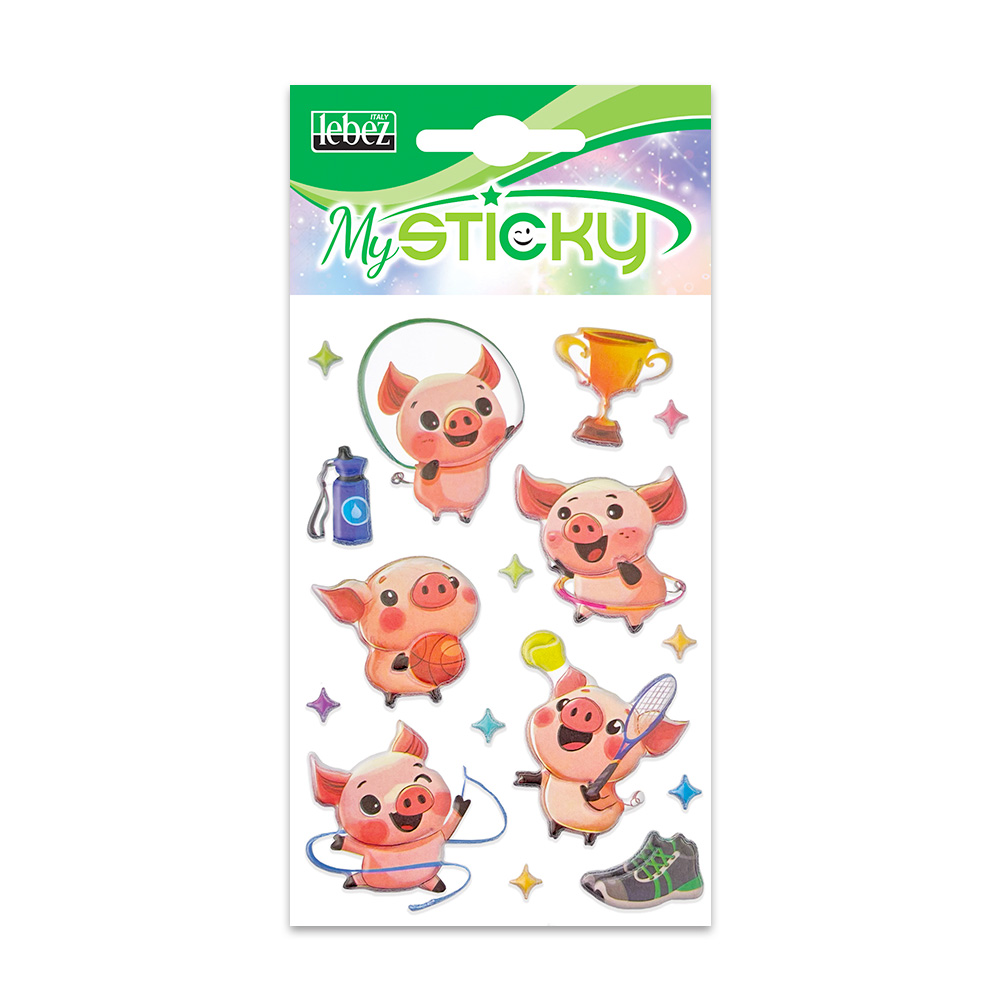 lebez-my-sticky-3d-crazy-farm-stickers-gommati-3d image 4