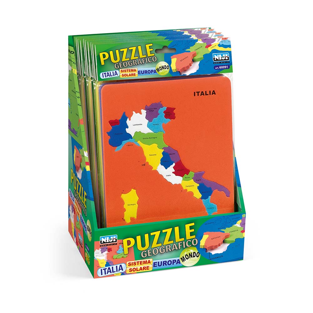 lebez-puzzle-geografia-italia-europa-24-pz-espositore image 1