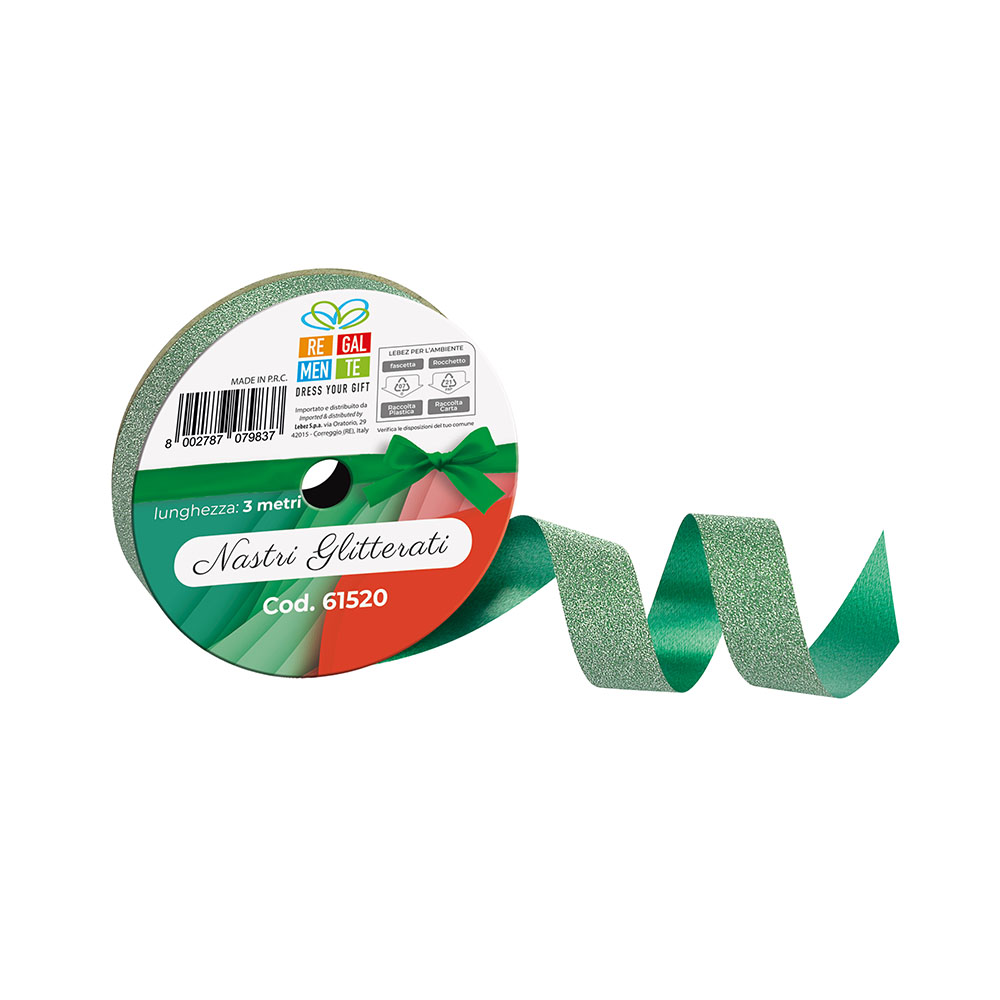 lebez-nastro-regalo-glitterato-3-m image 2