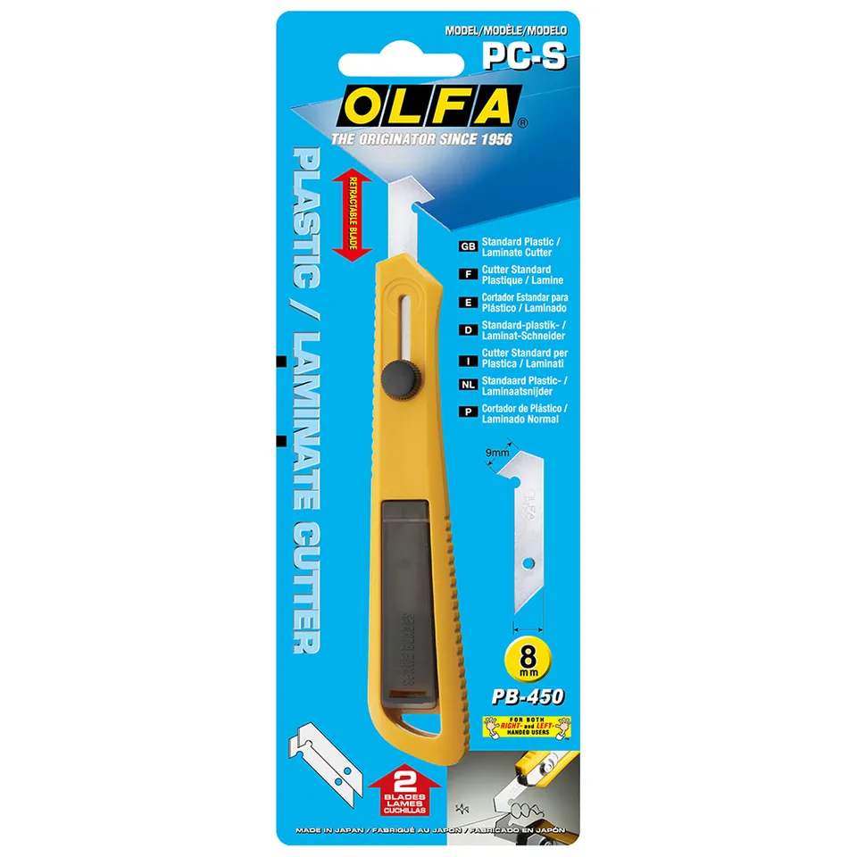 lebez-cutter-olfa-a-uncino-con-2-lame-di-ricambio image 1