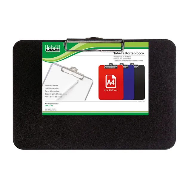 lebez-portablocco-orizzontale-a4-32x23-cm-in-pvc-con-clip image 1
