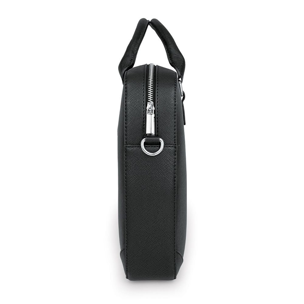 lebez-cartella-identity-black-in-ecopelle-32x29x7-5-cm image 5