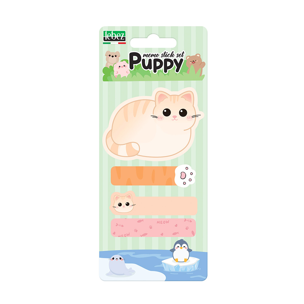 lebez-puppy-set-memostick-20pz-60-segnalibri-6-fantasie image 5