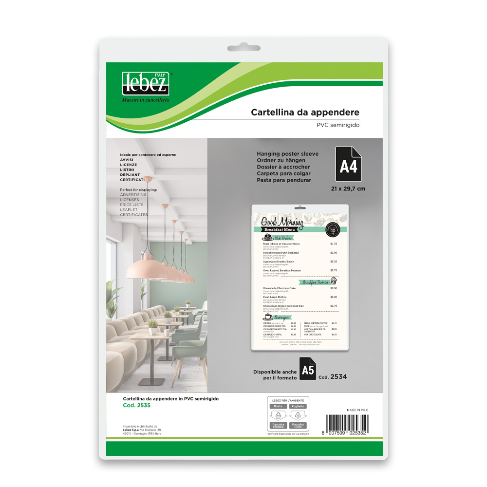 lebez-notice-board-bacheca-in-pvc-semirigido-con-gancio image 2