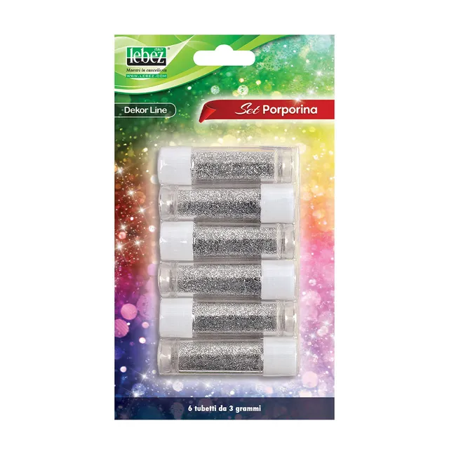 lebez-glitter-3-g-tubo-glitter-blister-6-pezzi image 1