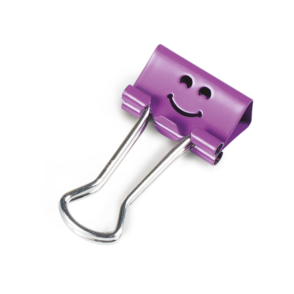 lebez-clip-metallo-emoticons-19-mm-barattolo-40-pezzi image 2