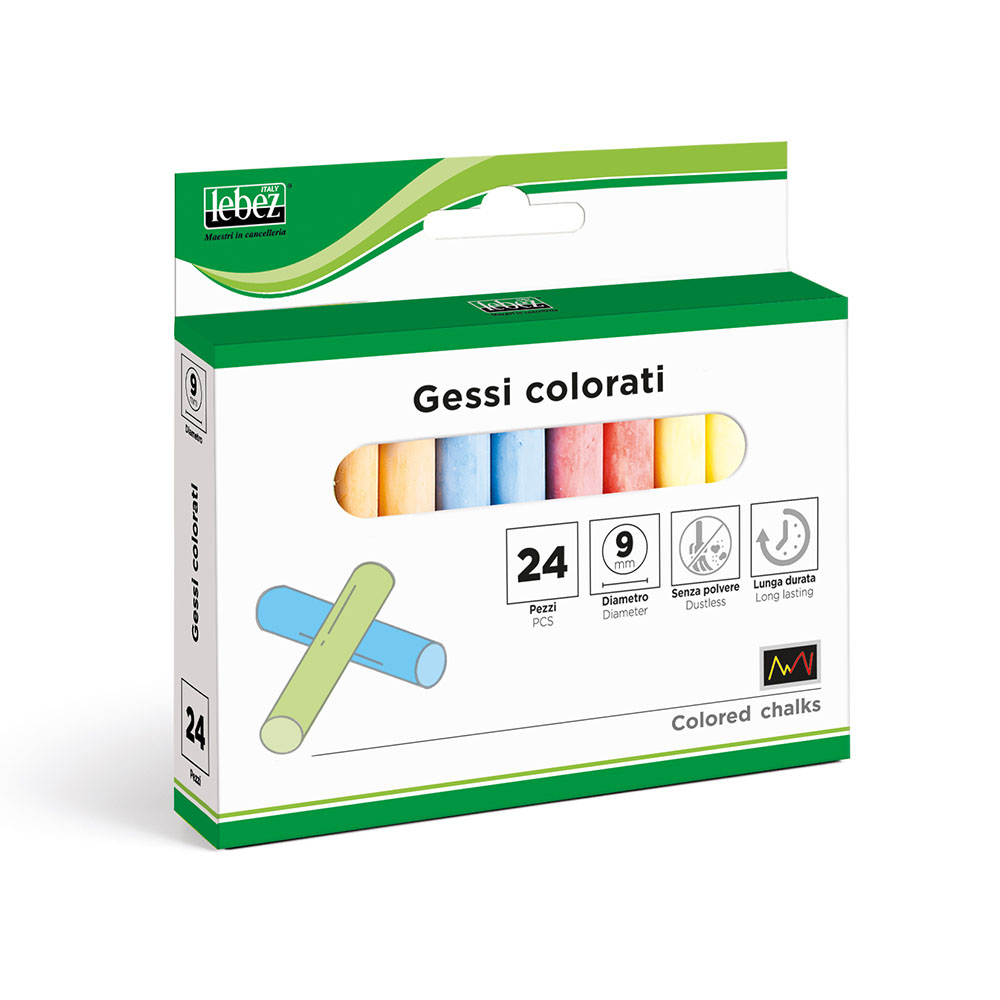 lebez-gessi-colorati-9-mm-scatola-24-pezzi image 1