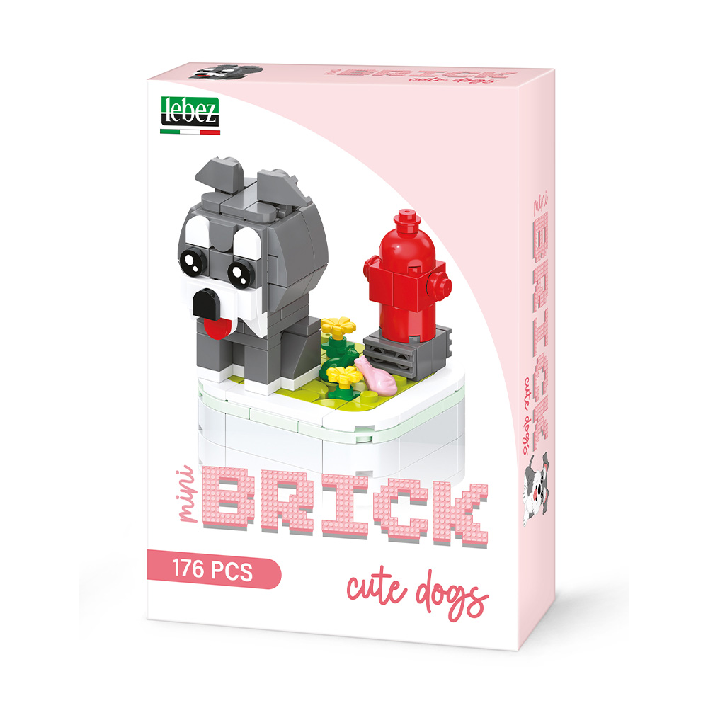 lebez-mini-brick-cute-dogs-set-costruzioni image 5