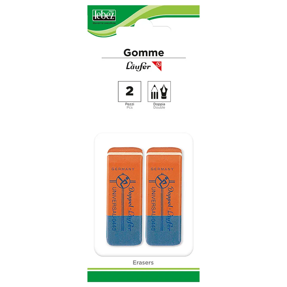 lebez-laufer-gomma-in-caucci-per-matite-e-inchiostri-blister-2-pezzi image 1