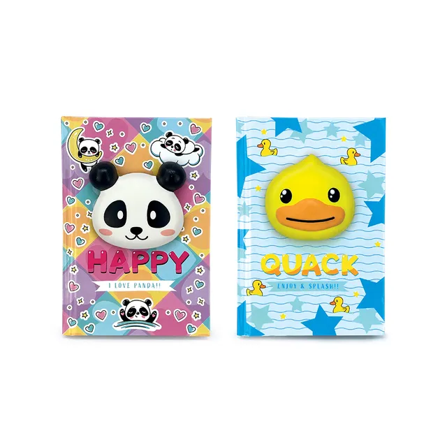 lebez-notes-squishy-quack-panda-10x15-cm-80-pagine image 1