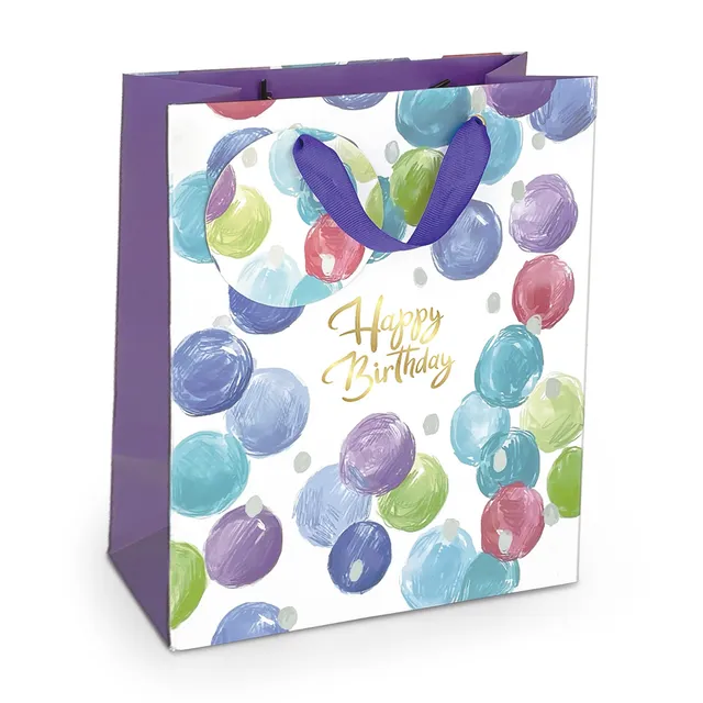 lebez-shopper-happy-birthday-26-7x33x14-6-cm-con-biglietto-coordinato image 1