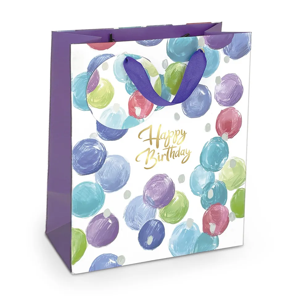 lebez-shopper-happy-birthday-26-7x33x14-6-cm-con-biglietto-coordinato image 1