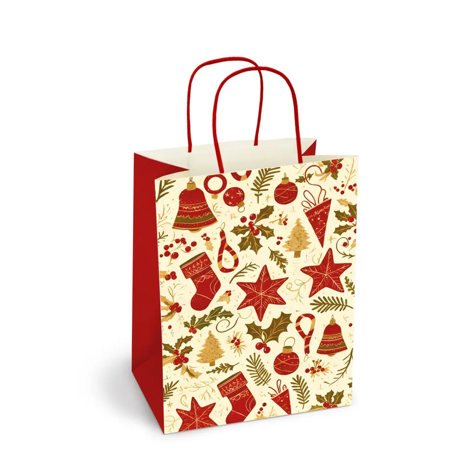 lebez-christmas-shopper-carta-opaca-25-4x30-5x12-7-cm image 1