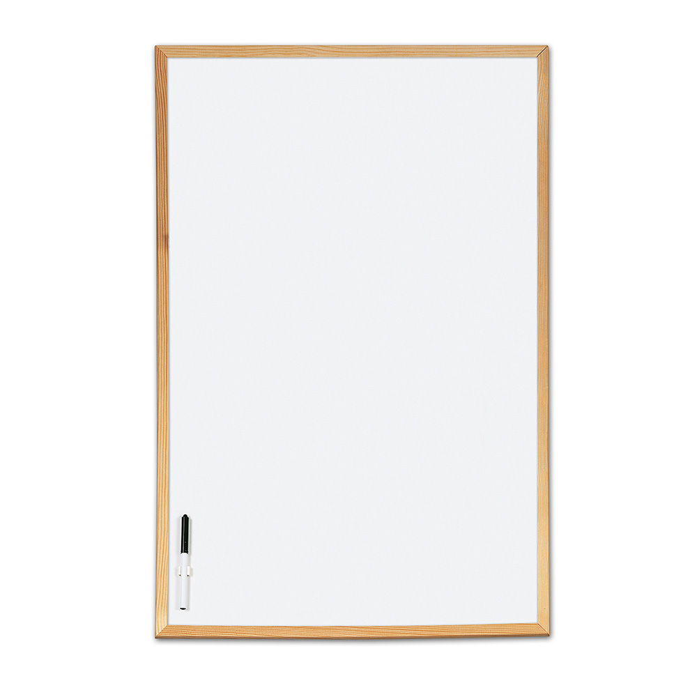lebez-whiteboard-cancellabile-30x40-cm-con-cornice-legno-e-pennarello image 3