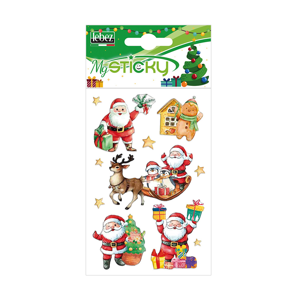 lebez-sticker-3d-natale-adesivi-decorativi-natalizi-3d image 4