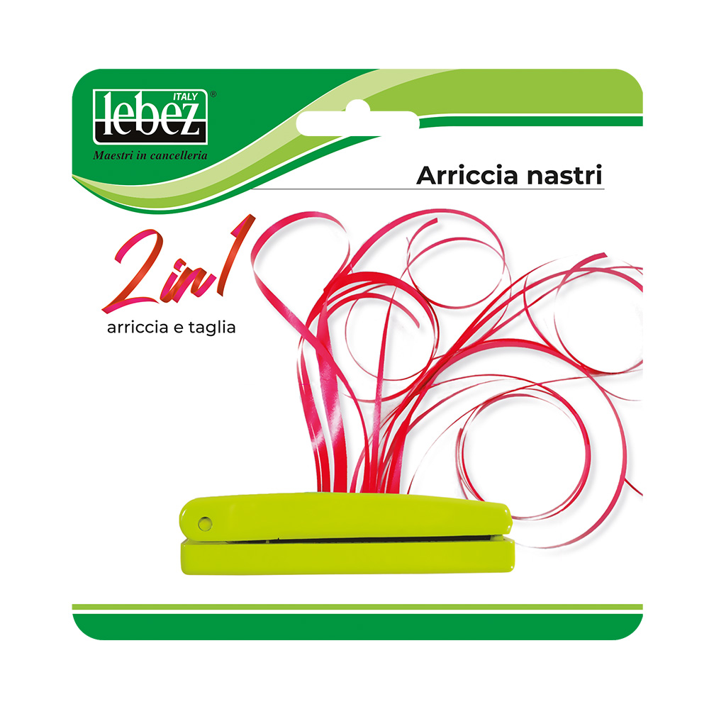 lebez-arriccianastri-2-in-1-arriccia-e-taglia-in-blister image 1