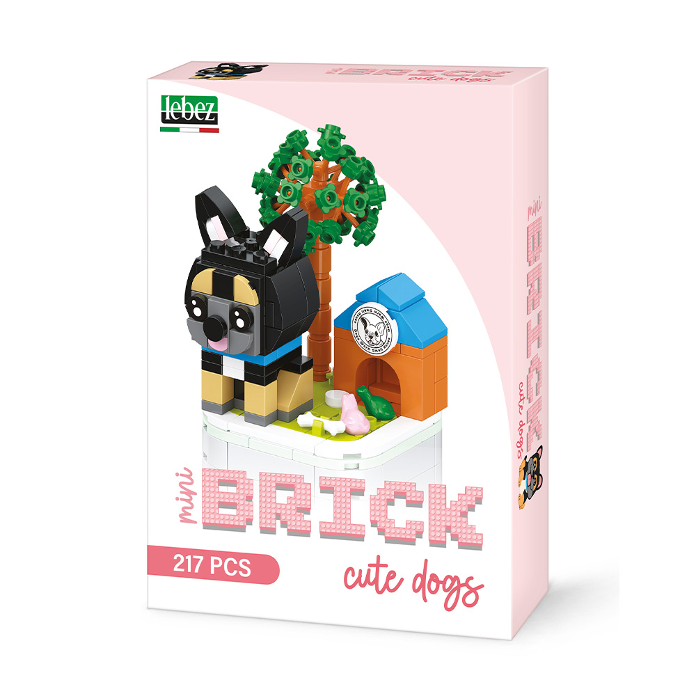 lebez-mini-brick-cute-dogs-set-costruzioni image 2