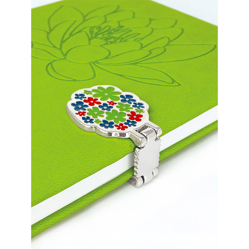 lebez-notebook-floral-13x18-cm-160-pagine-copertina-pu-chiusura-magnetica image 5