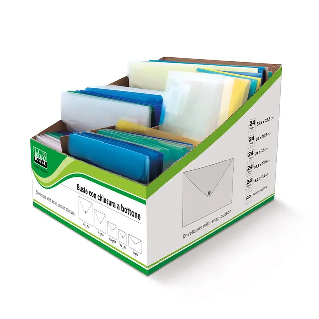 lebez-espositore-buste-a-bottone-120-buste-5-formati-assortiti image 1