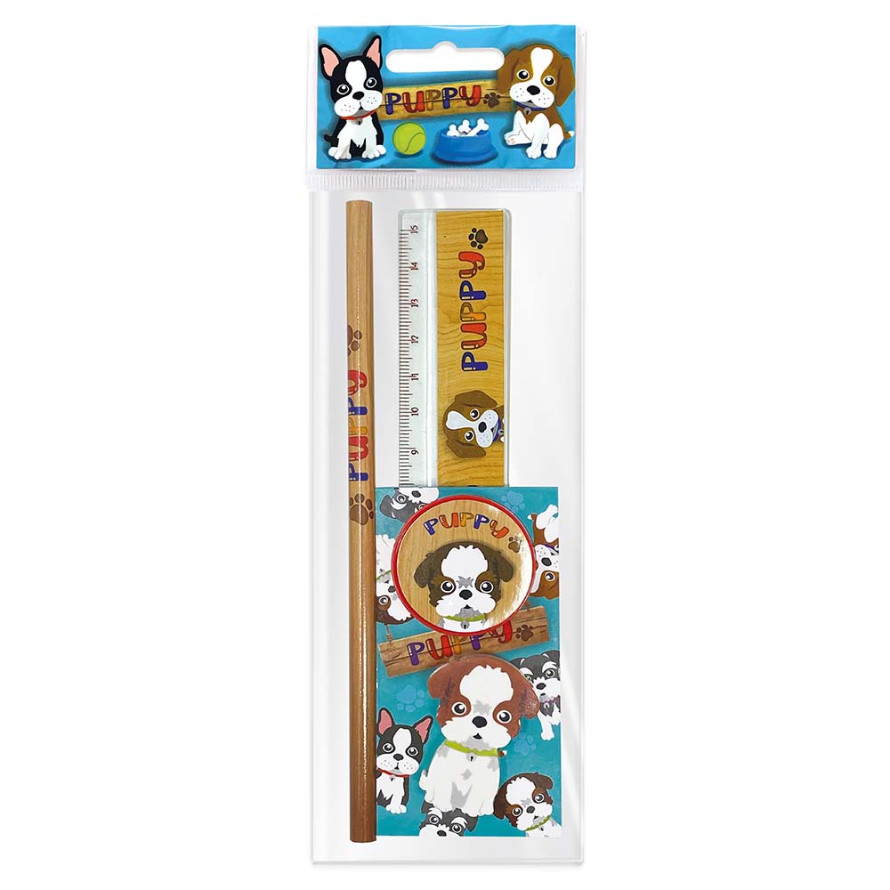 lebez-puppy-school-set-5-pezzi-per-scuola image 1