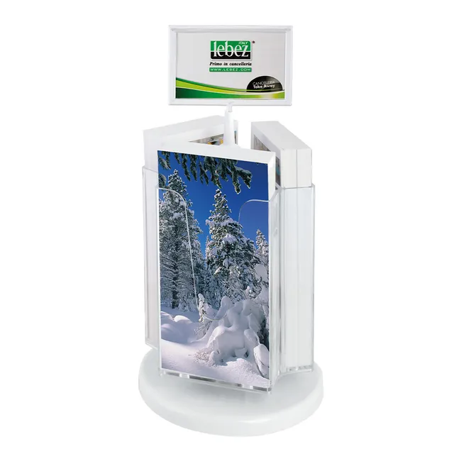 lebez-espositore-girevole-swivel-a5-a-3-lati-per-brochure image 1