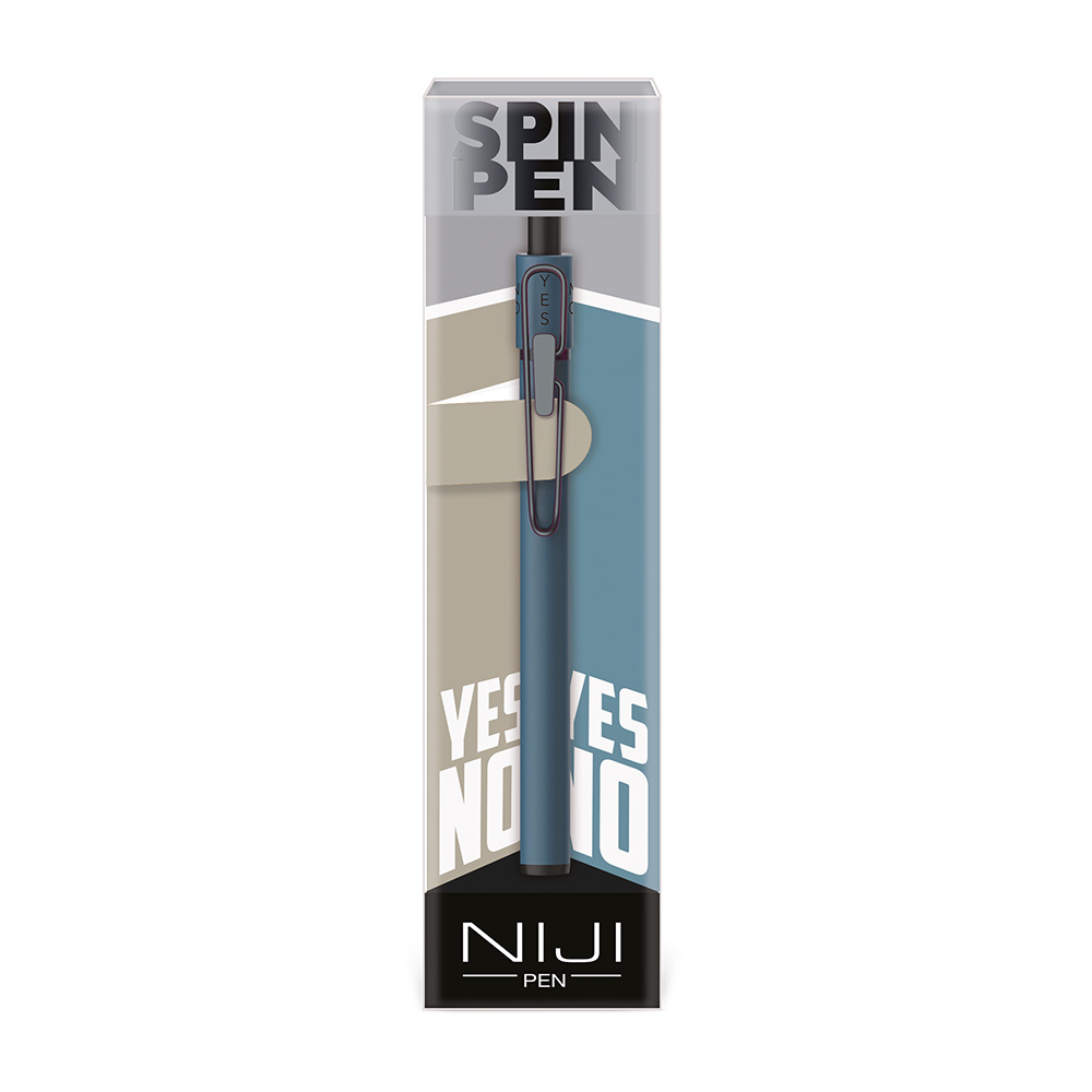 lebez-round-spin-pen-penna-a-scatto-con-clip image 3