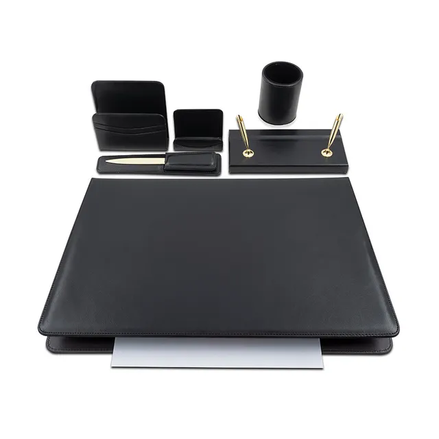 lebez-servizio-da-scrittoio-classic-eco-pelle-6-pezzi image 1