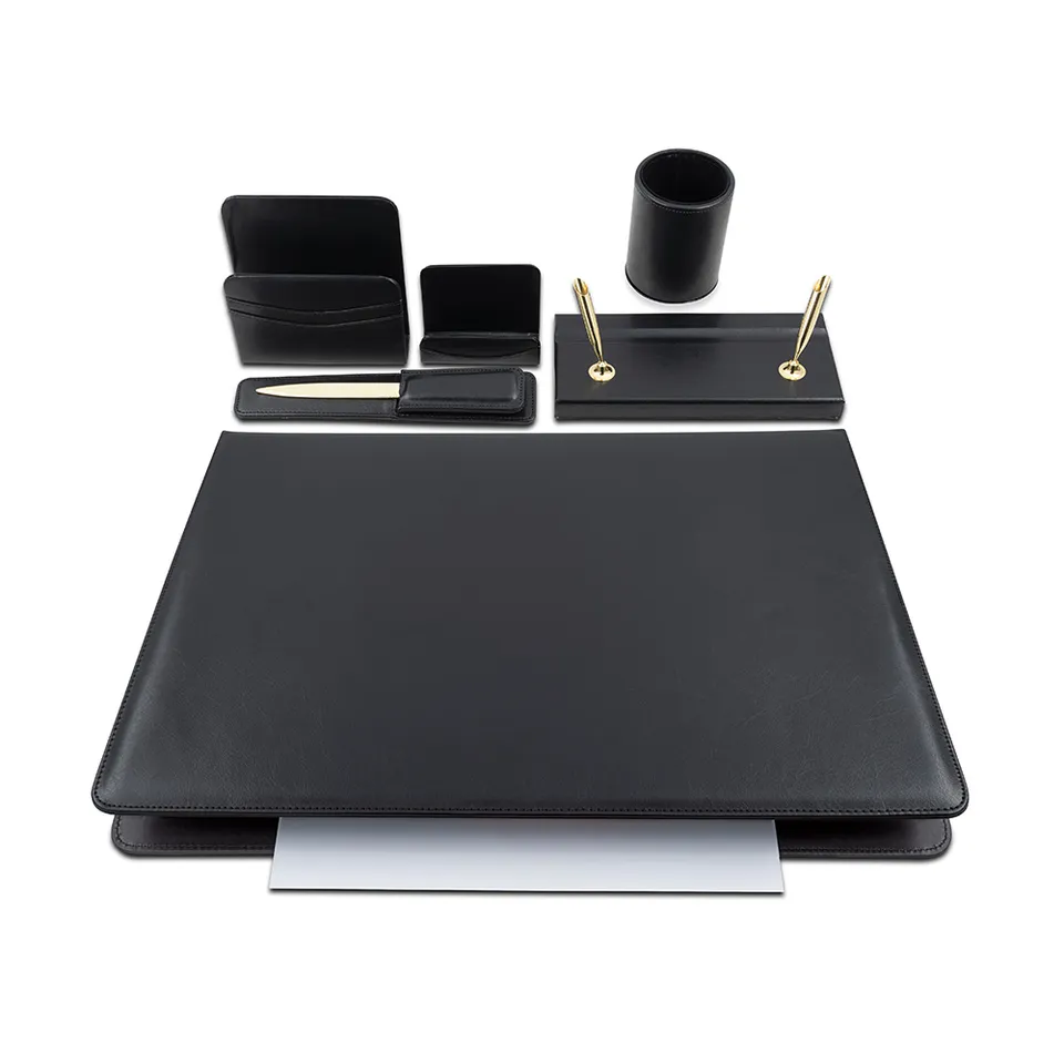 lebez-servizio-da-scrittoio-classic-eco-pelle-6-pezzi image 1