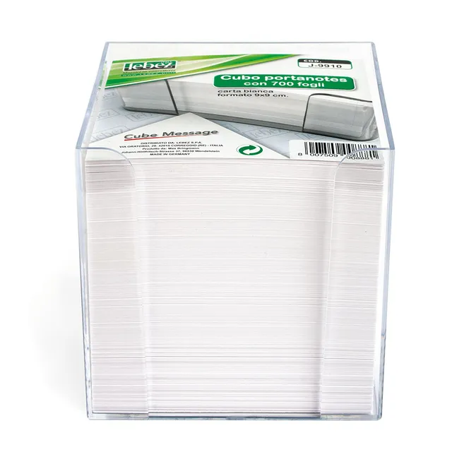 lebez-portanotes-in-abs-con-blocco-700-fogli-9x9-cm image 1