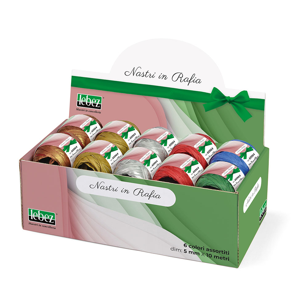 lebez-regalmente-nastro-rafia-10-m image 1