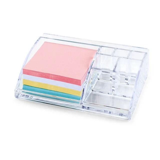 lebez-desk-organizer-abs-con-400-notes-18x5x12-5-cm image 1