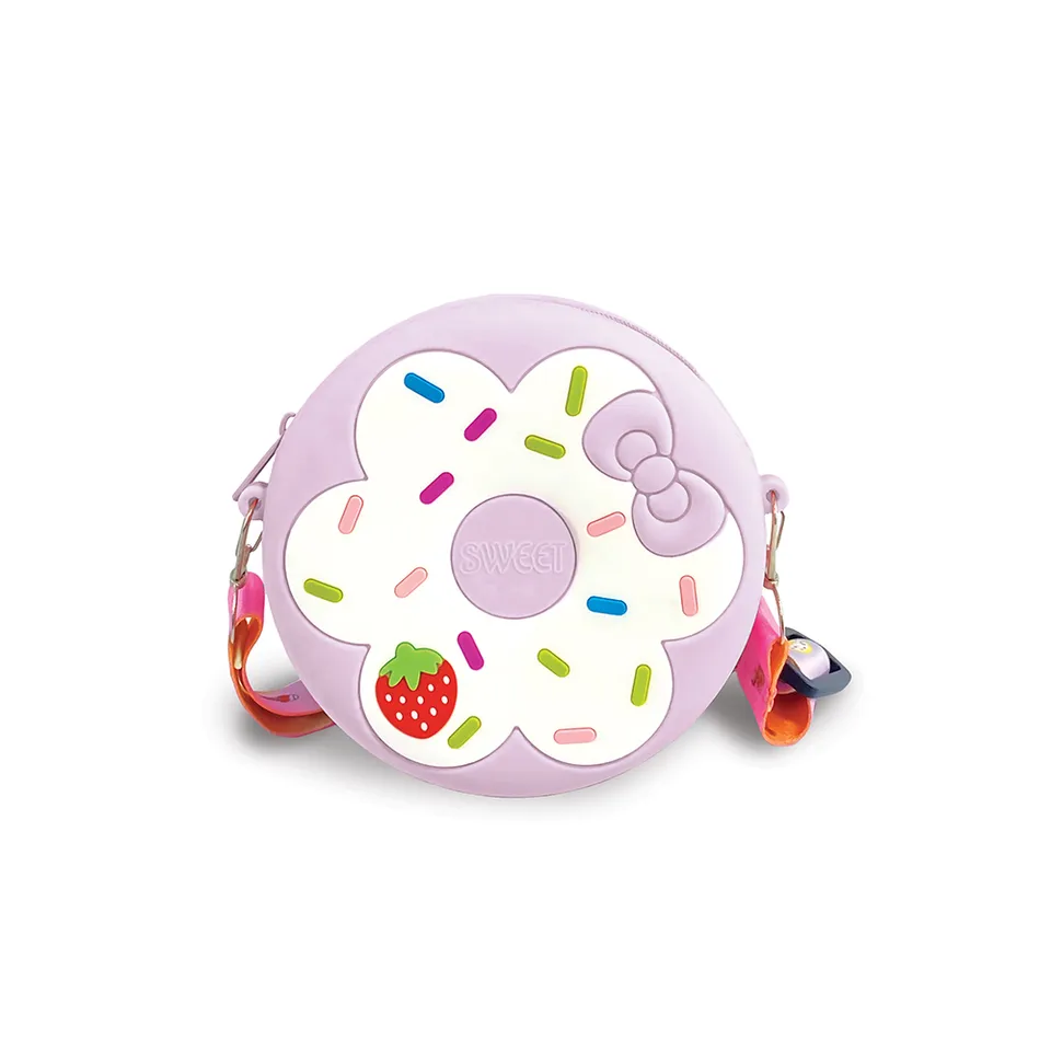 lebez-borsetta-donuts-in-silicone-con-tracolla-regolabile image 1