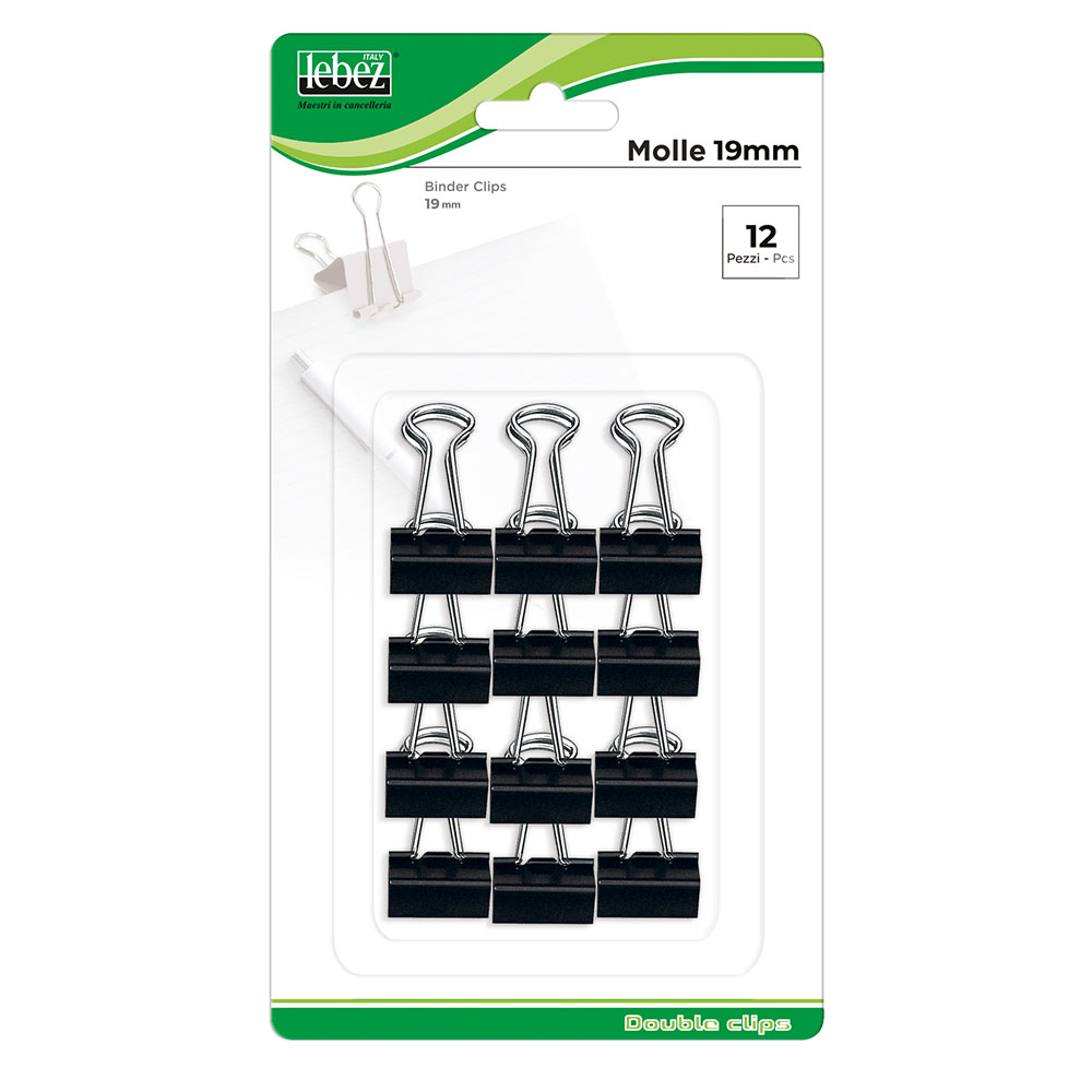 lebez-molle-double-clip-metallo-19-mm-12-pz image 2