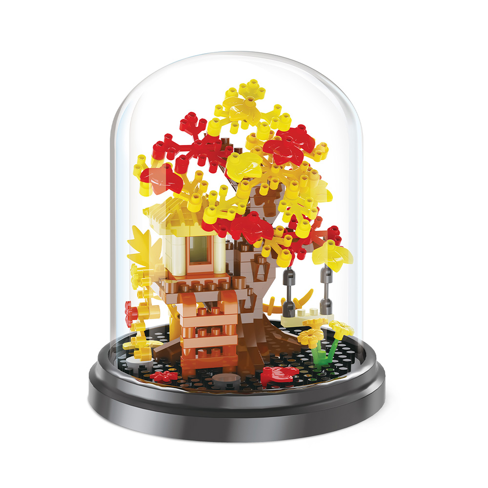 lebez-tree-house-mini-bricks-set-costruzioni-con-case-protettiva-4-design image 8