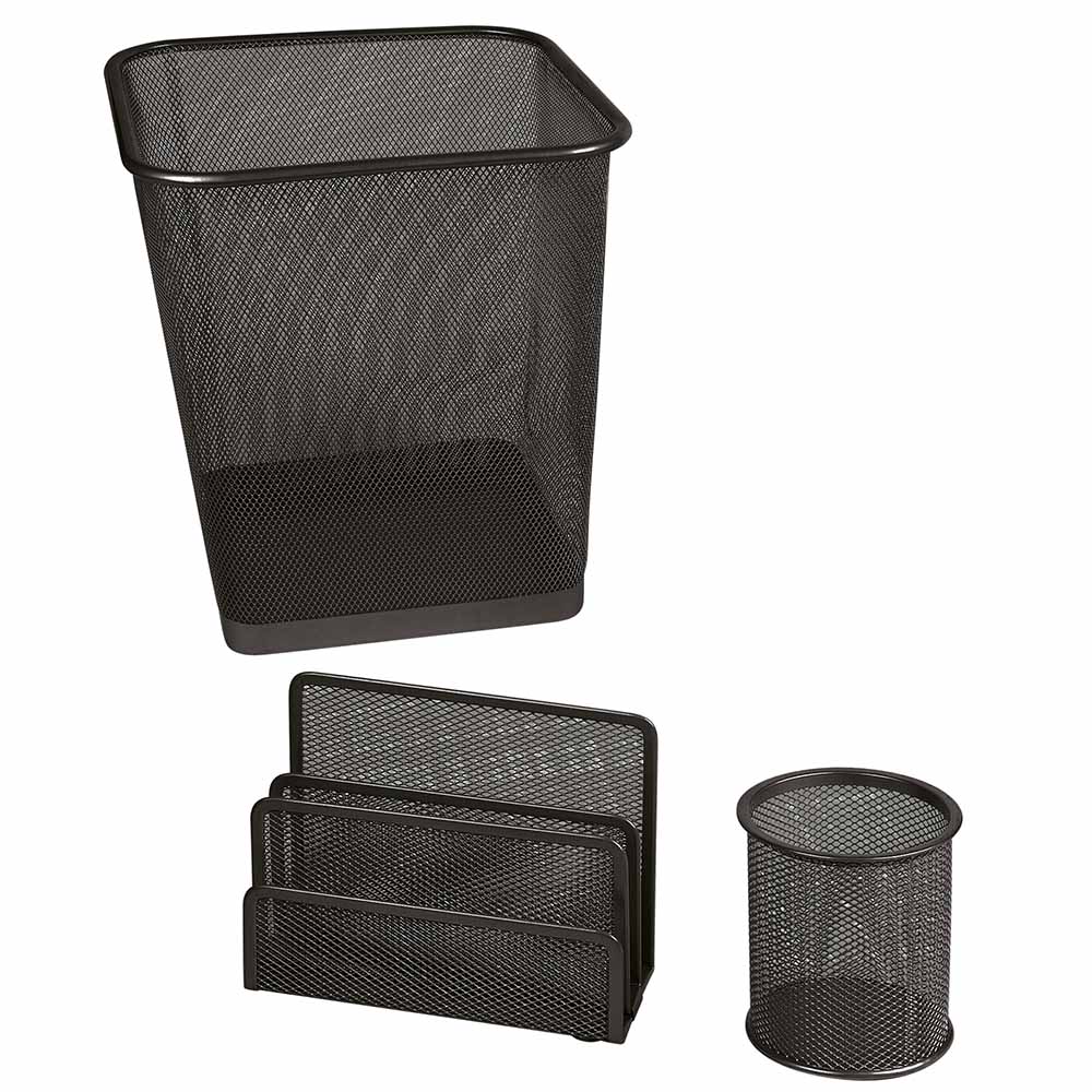 lebez-mesh-desk-set-6-pezzi-in-rete-metallica image 3