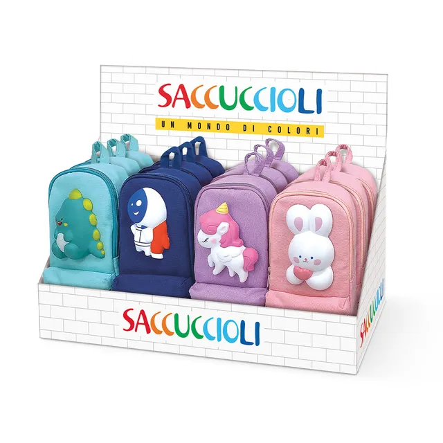 lebez-squishy-line-taschetta-2-scomparti-doppia-zip image 1