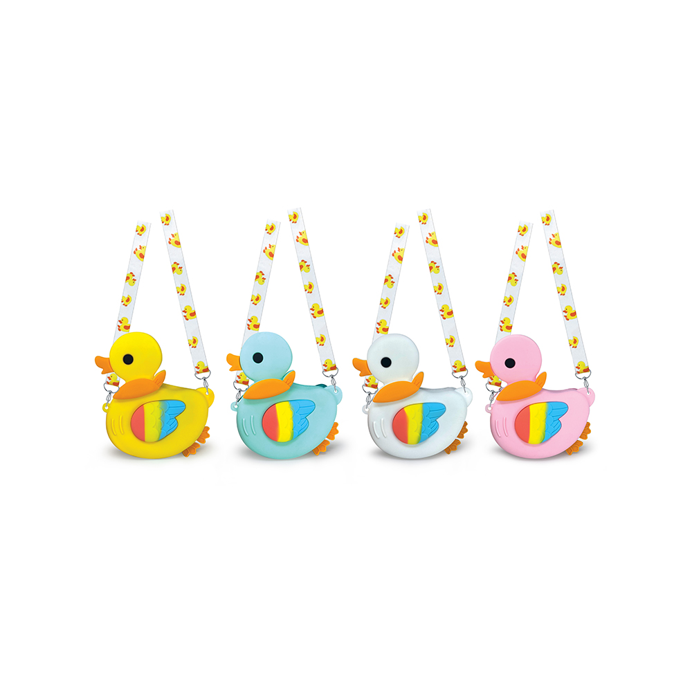 lebez-borsetta-ducky-in-silicone-con-zip-e-tracolla image 2