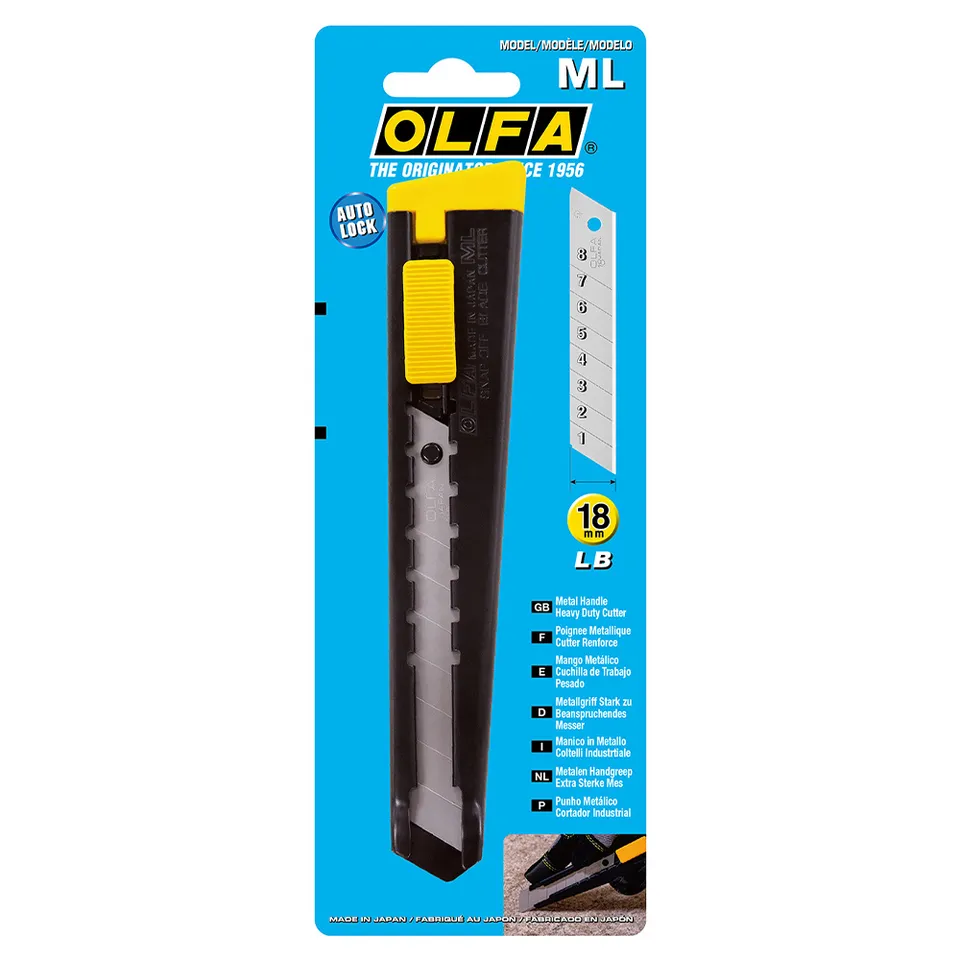 olfa-cutter-bloccalama-18-mm-corpo-in-metallo-lebez image 1