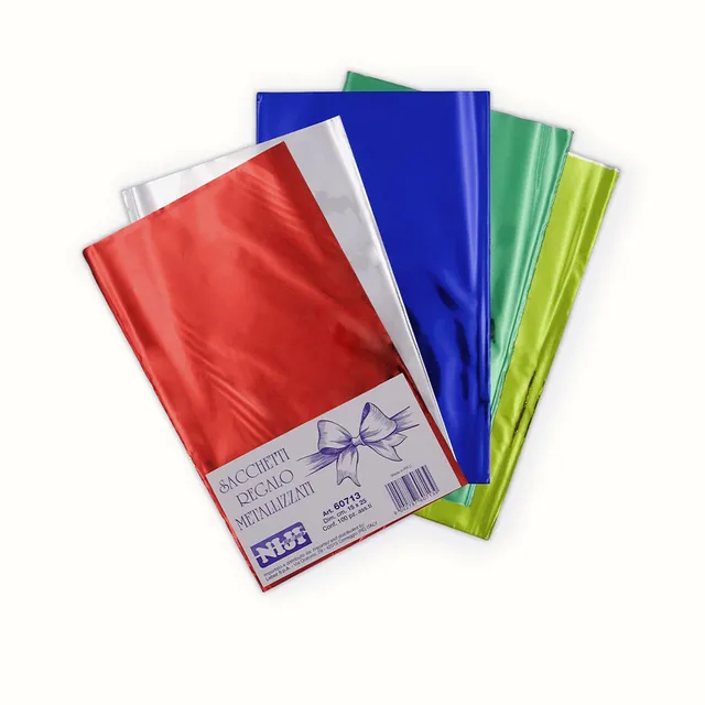 lebez-shiny-buste-regalo-metallizzate-100-pezzi-25x40-cm image 1